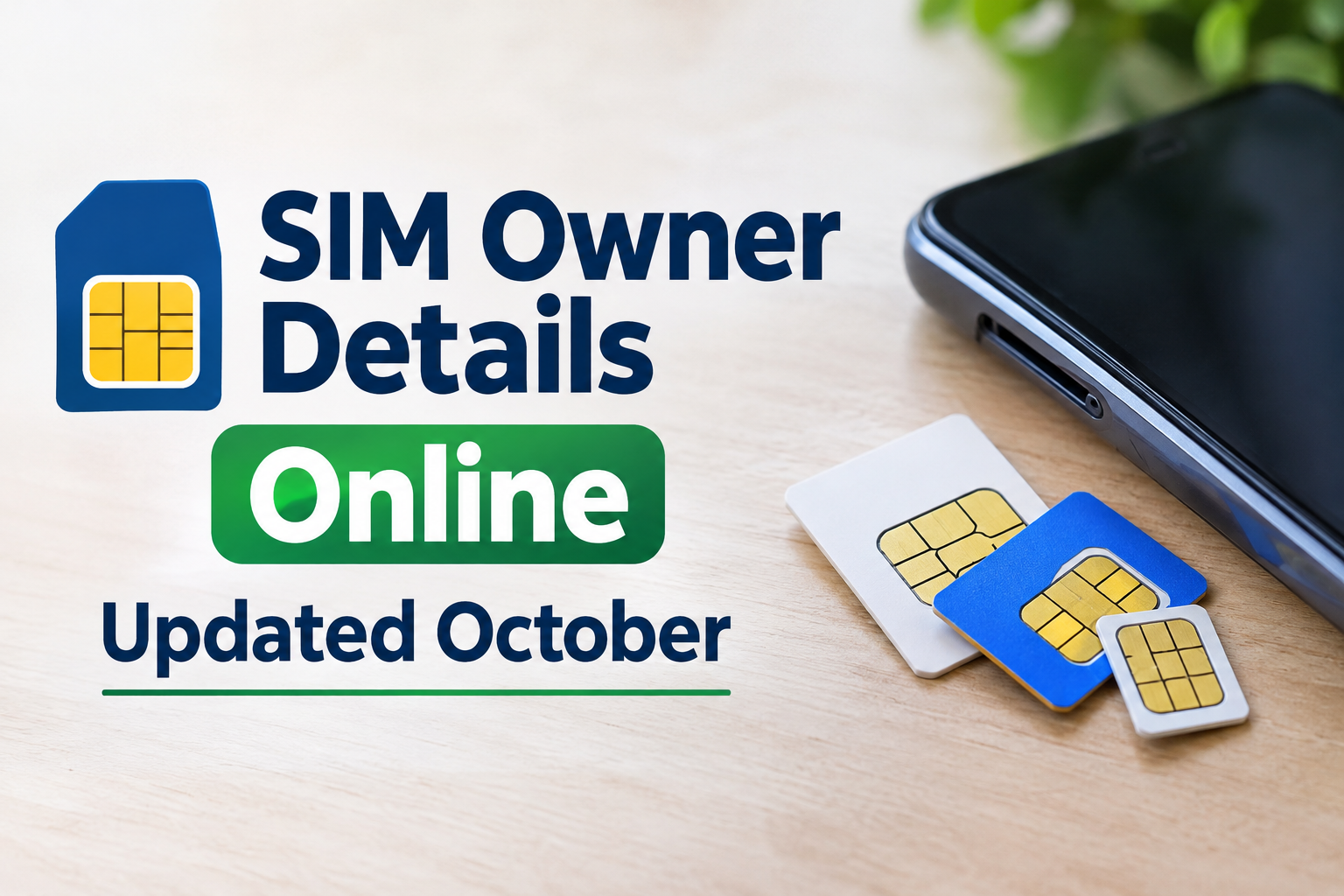 SIM Owner Details Online Updated October Database – Complete Guide 2026